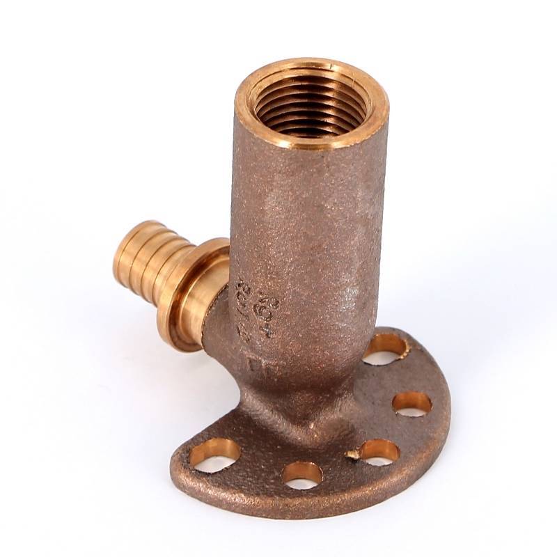 Водорозетка надвижная REHAU RAUTITAN RX+ 16x1/2 ВР h=70 мм бронза 456418