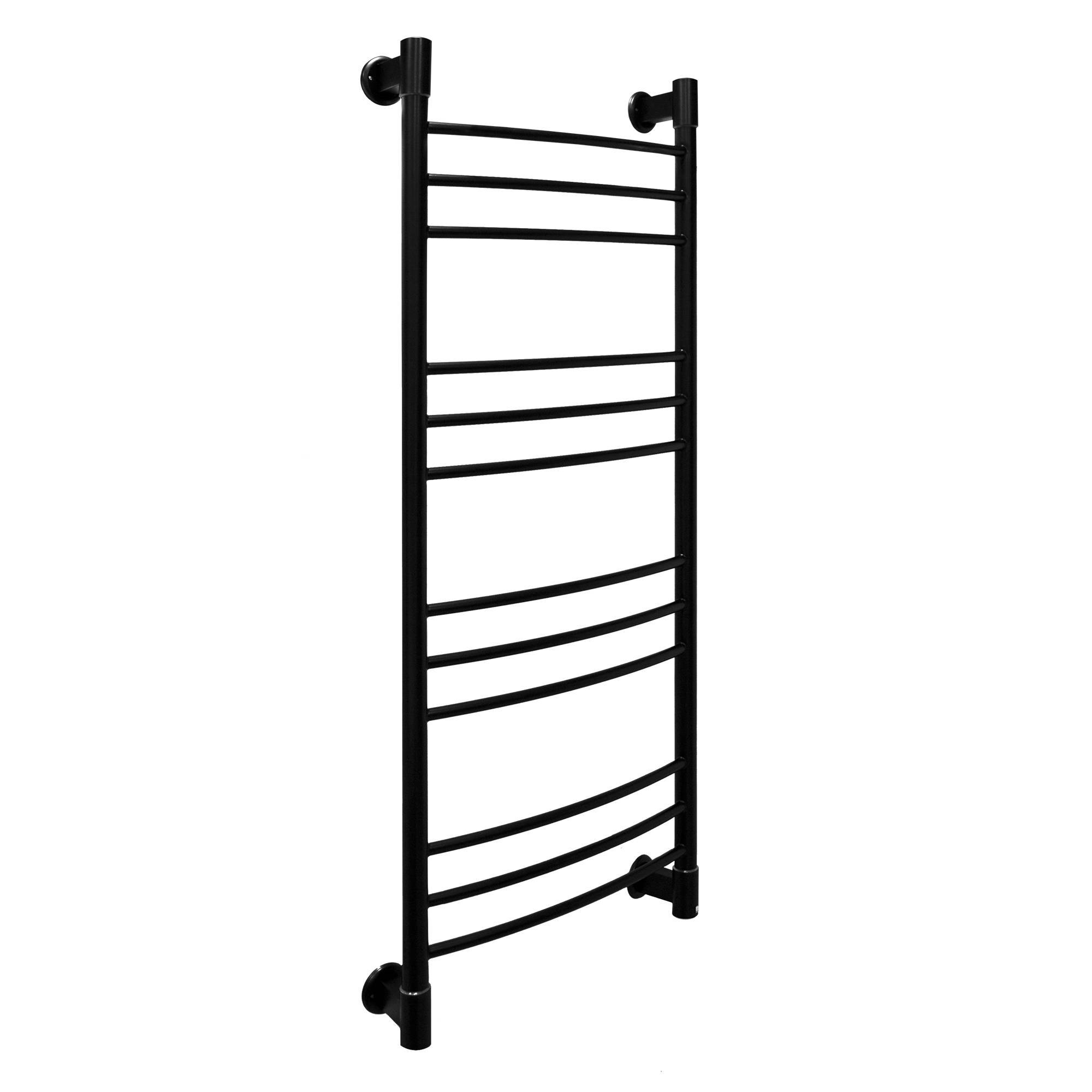 Полотенцесушитель электрический Energy Ergo2 1250x500 мм черный матовый EETR0ERGO21255R905M RAL 9005