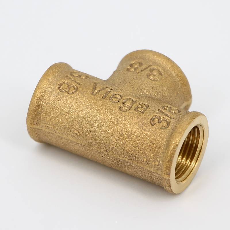 Тройник бронзовый Viega 3/8 ВР-ВР-ВР 281809