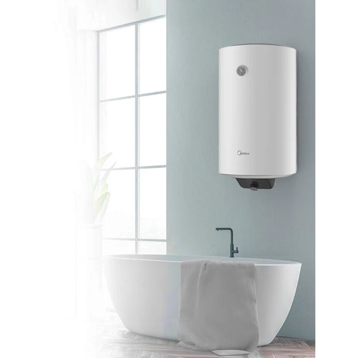 Водонагреватель накопительный Midea ProTec 30 л сухой ТЭН MWH--RED