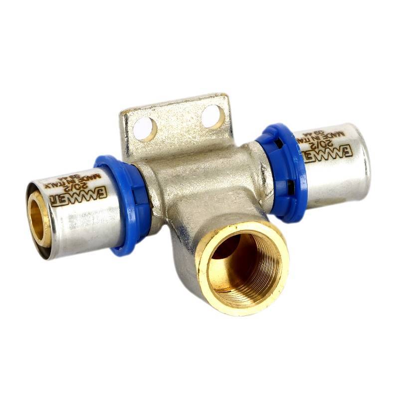 Водорозетка пресс-В проходная EMMETI Gerpex 20х1/2х20 28101624