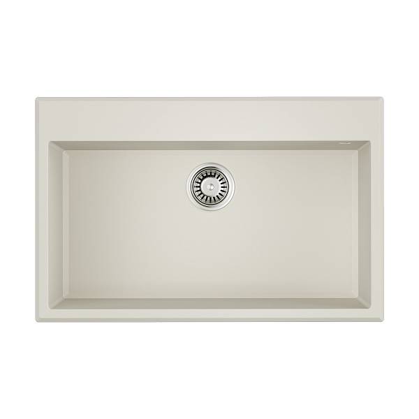 Кухонная мойка Omoikiri Tedori 79-WH Tetogranit 79x51 см белый 4993951