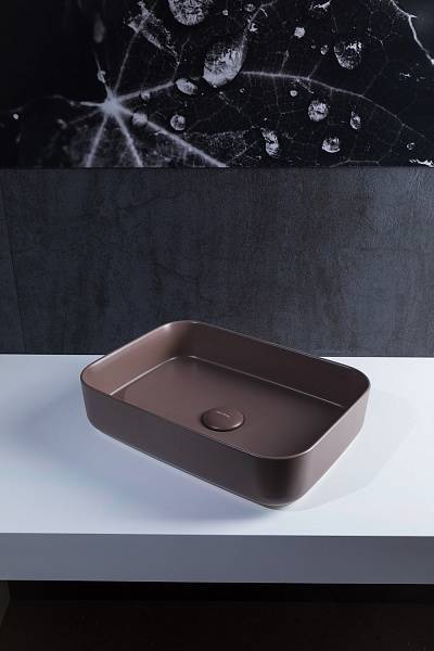 Раковина Allen Brau Fantasy 50 см коричневая 4.11021.TP