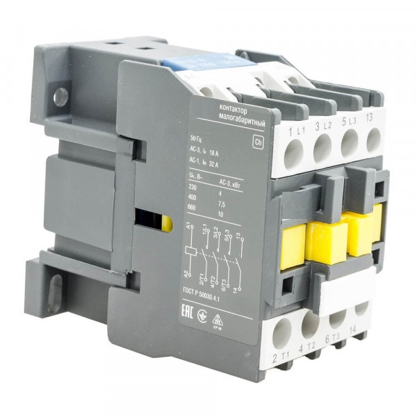 Контактор ectoControl для переменного тока 7 кВт ES-COTP-07