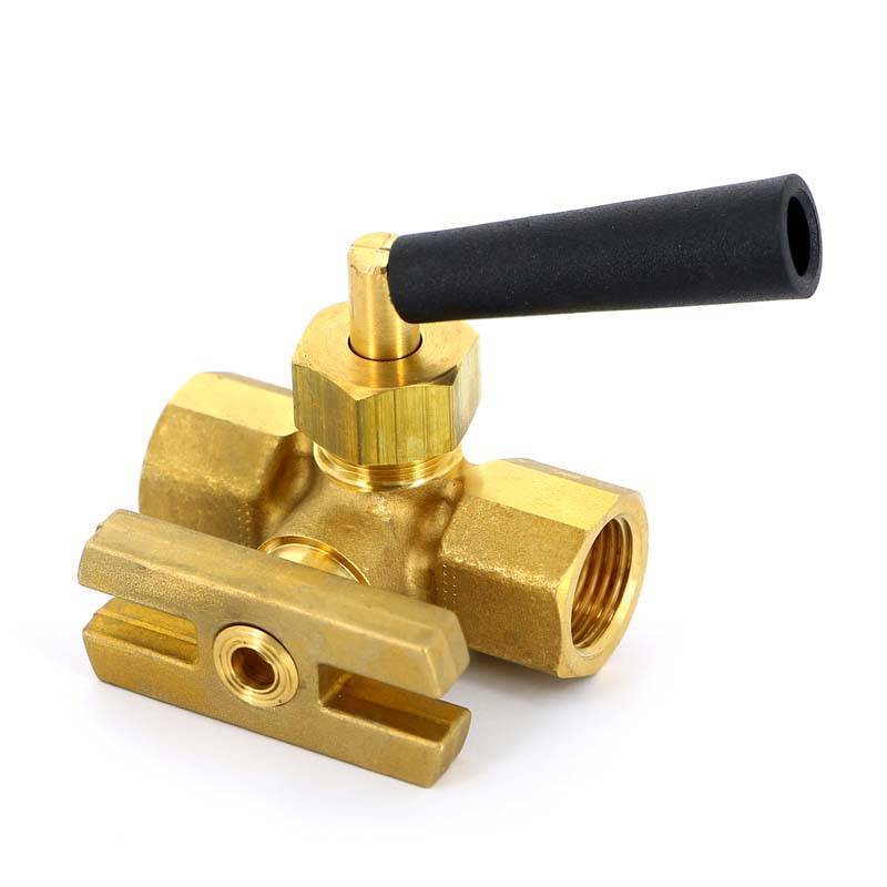 Кран трехходовой WATTS RM ВВ 1/2 для манометра с фланцем 10009481