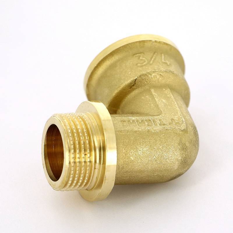 Угольник 90° НВ с упором Tiemme 3/4 1500064