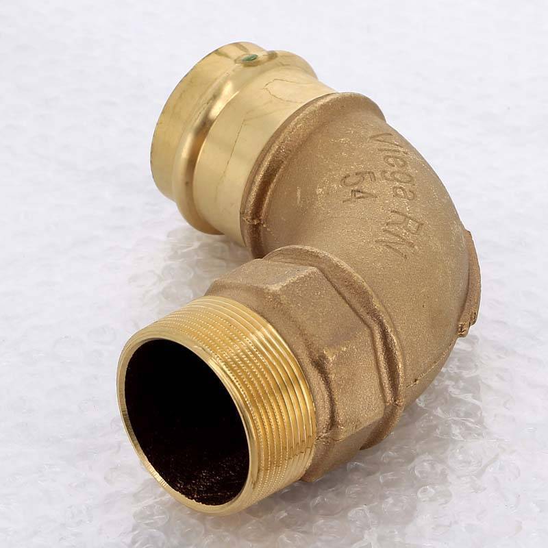 Угол пресс-Н бронза Viega Sanpress 54x2 197988