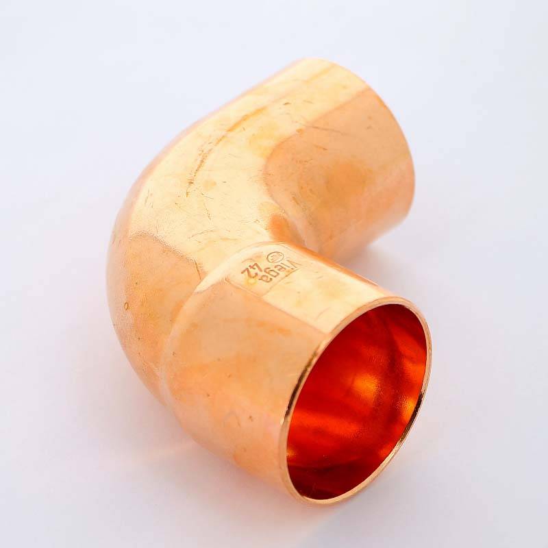 Угол медный 90 градусов однораструбный под пайку Viega 42 мм 113995