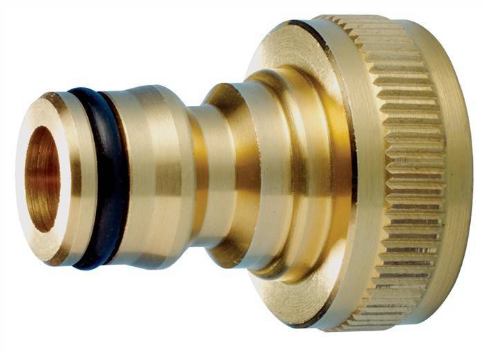 Переходник REHAU 3/4 дюйма латунный для подключения к крану 12495961001