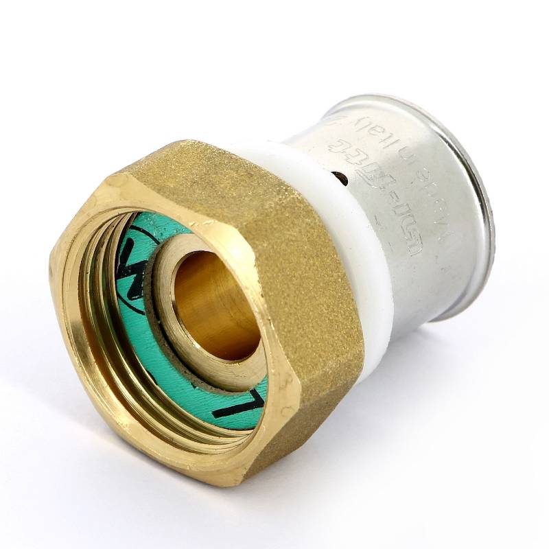 Муфта пресс с накидной гайкой Uni-Fitt 26x1 плоское уплотнение 714G8400