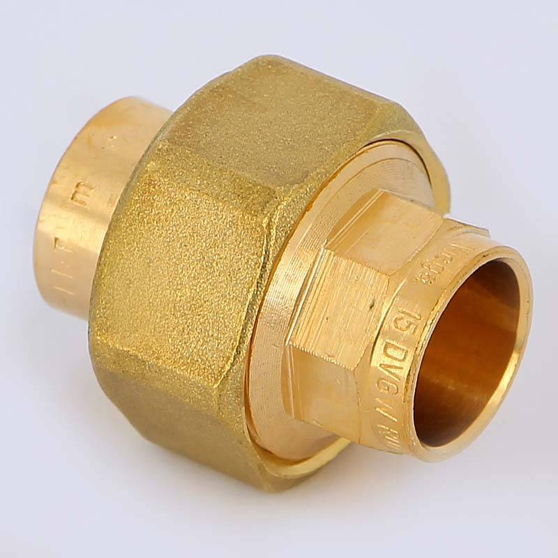 Разъемное соединение Viega 94343 пайка-пайка с плоской прокладкой 15 мм 110239