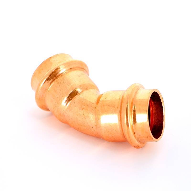 Угол 45° пресс IBP >B< Press 22 мм медь P5041 02200000