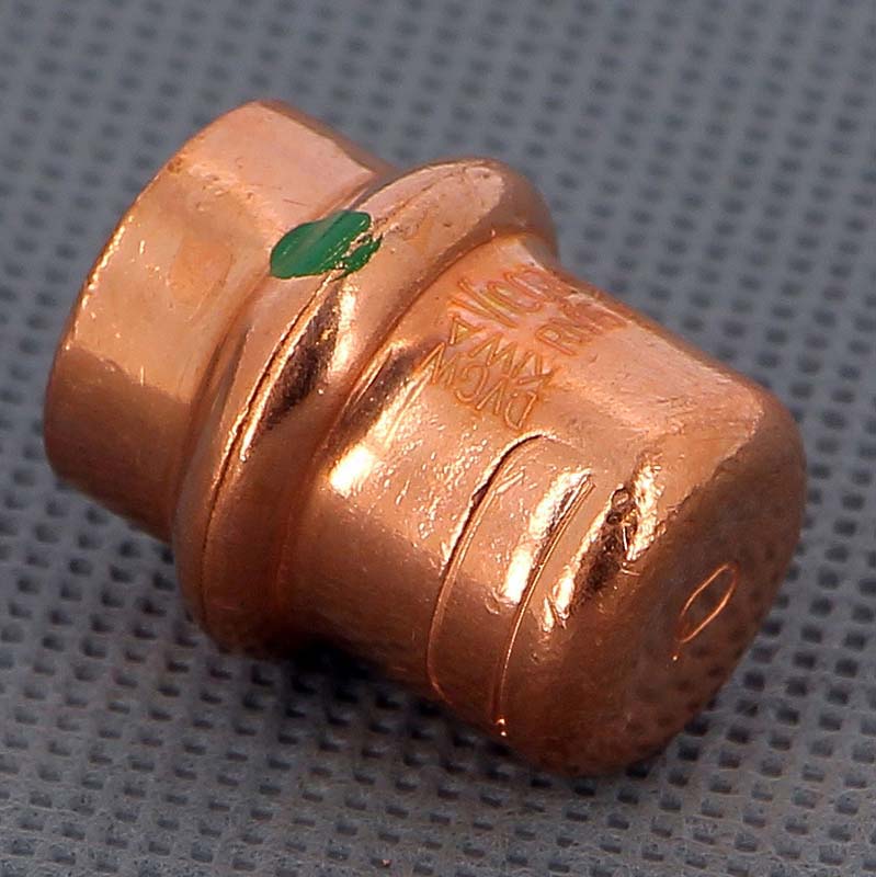 Заглушка пресс Viega Profipress 15 мм медь 349301