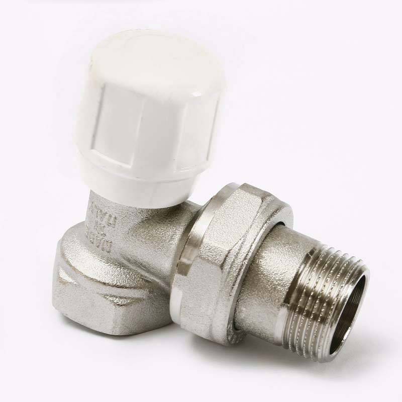 Вентиль ручной Uni-Fitt угловой 3/4 никелированный 155N3000