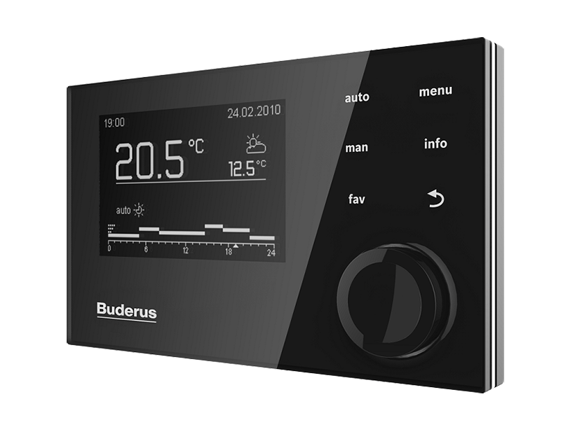Пульт управления Buderus Logamatic RC310 Black 7738110114