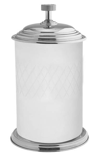 Ведро мусорное напольное Boheme Royal Cristal хром 10934-CR