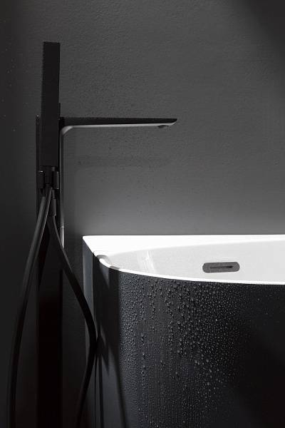 Смеситель для ванны с душем Allen Brau Infinity черный матовый 5.21009-31