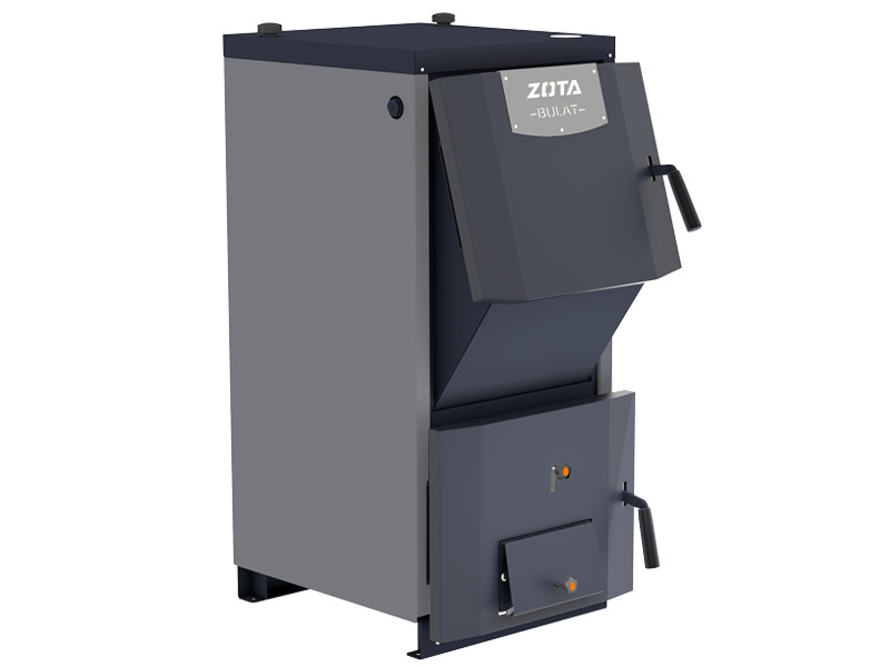 Котел отопительный твердотопливный ZOTA Bulat 45 кВт 4588140045