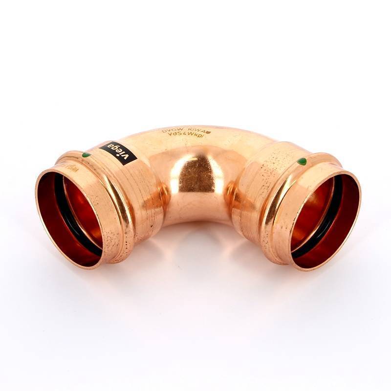 Угол 90° пресс медный Viega Profipress 54 мм 291556