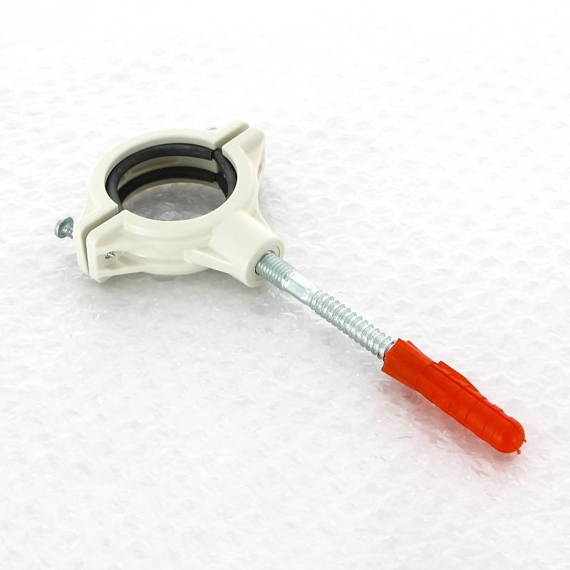 Хомут канализационный Sinikon Комфорт 50 мм шумопоглощающий со шпилькой и дюбелем KPP.050.K.D