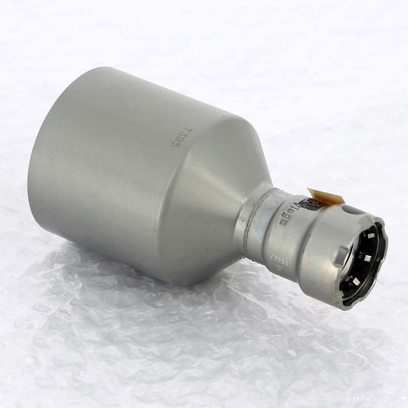 Муфта-вставка пресс Viega Megapress 2x1/2 оцинкованная сталь 695491