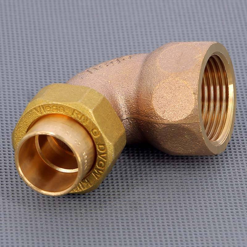 Угол с разъемным соединением пайка-В Viega 22х1 коническое уплотнение 120498