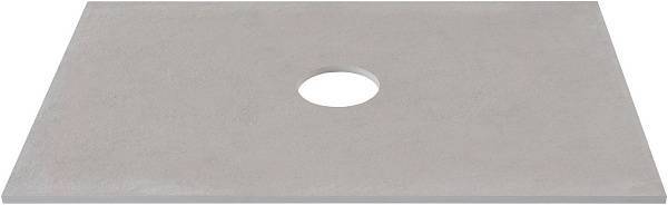 Столешница Allen Brau Reality 71x46,1x1 см серая 1.32022.G-S