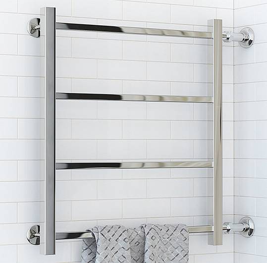 Полотенцесушитель водяной Стилье Версия-КБ 57.5x60 см без покрытия 00630-5050