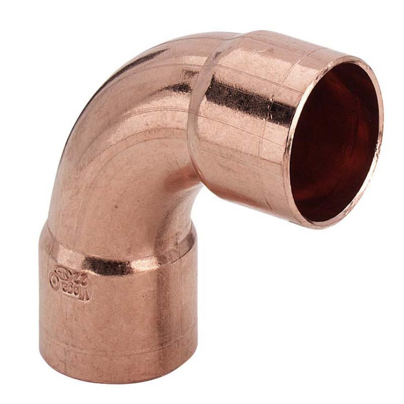 Отвод двухраструбный Viega 95002A под пайку 42 мм 90° 102777