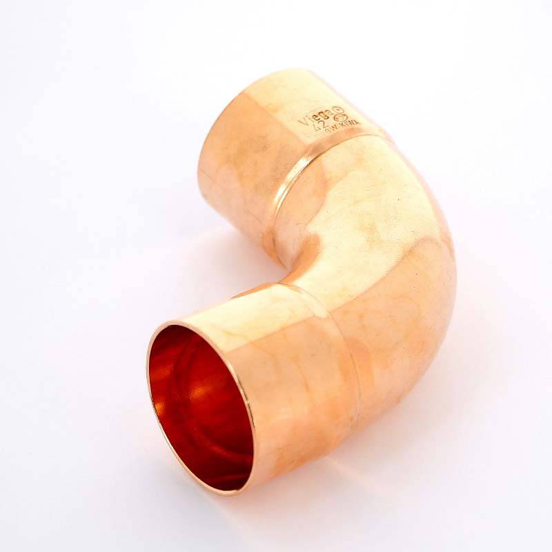 Отвод двухраструбный Viega 95002A под пайку 42 мм 90° 102777