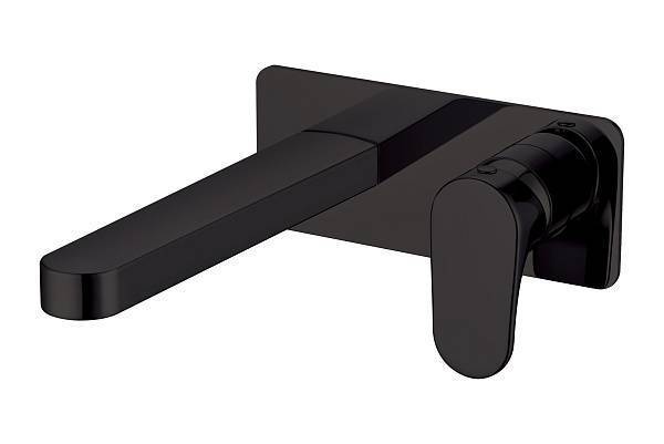 Смеситель для раковины встраиваемый Boheme Spectre черный матовый 455-B