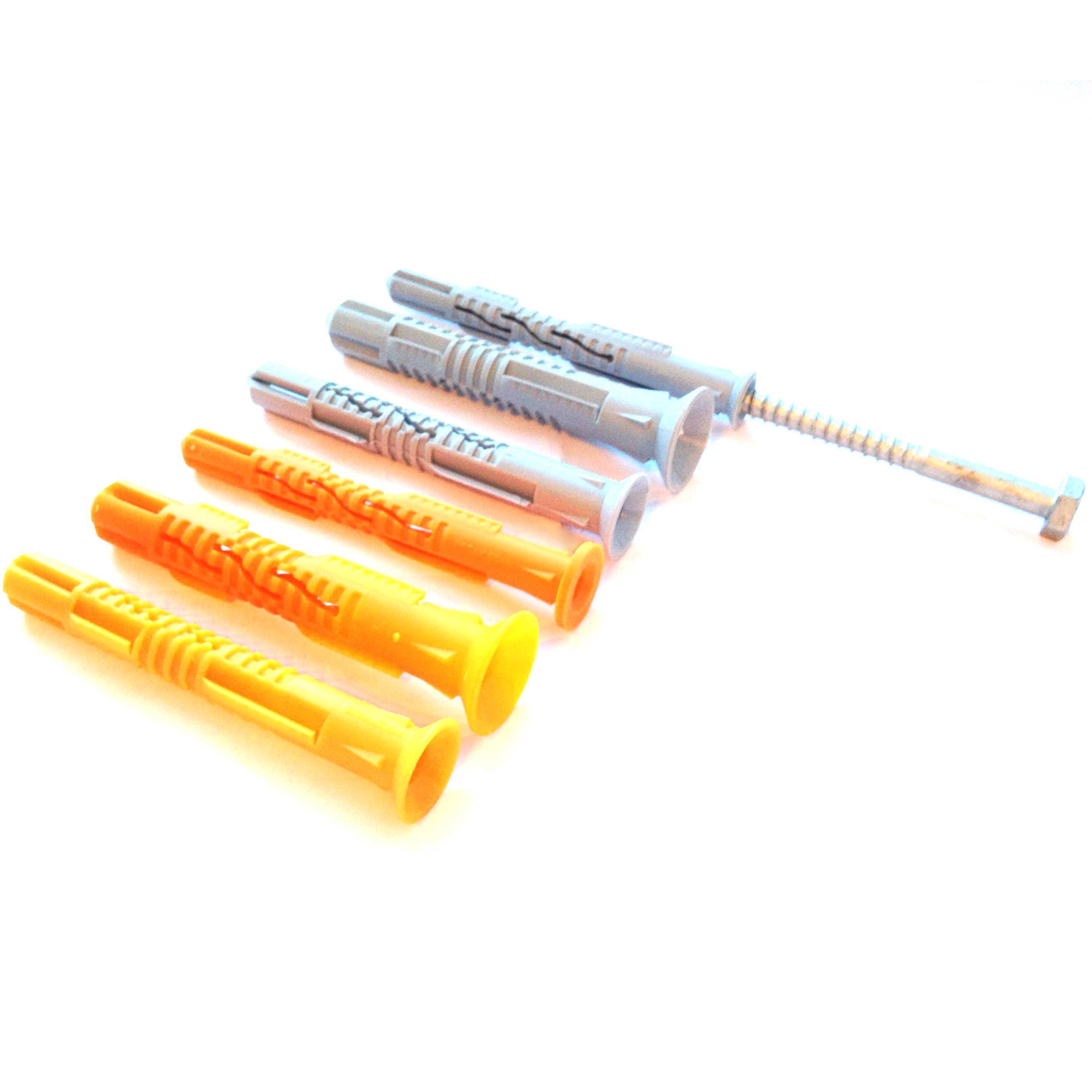 Комплект саморез DIN 571 8x160 мм и дюбель фасадный 10x160 мм 50 шт. 1499836