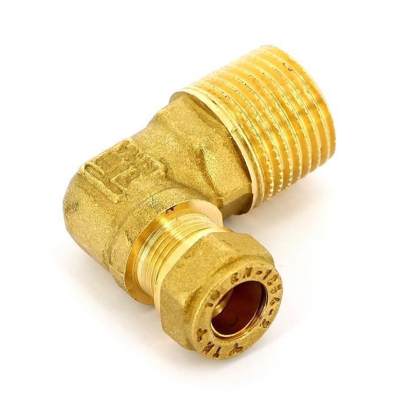 Угольник обжимной Tiemme 10х1/2 НР 1100042