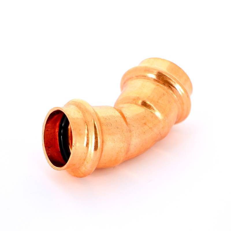 Угол 45° пресс IBP >B< Press 22 мм медь P5041 02200000