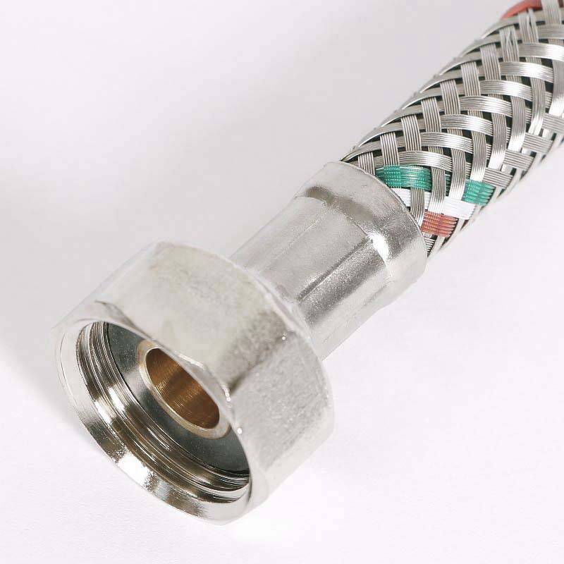 Гибкая подводка для воды Uni-Fitt 1/2 НВ 150 см нержавеющая сталь 501S2015