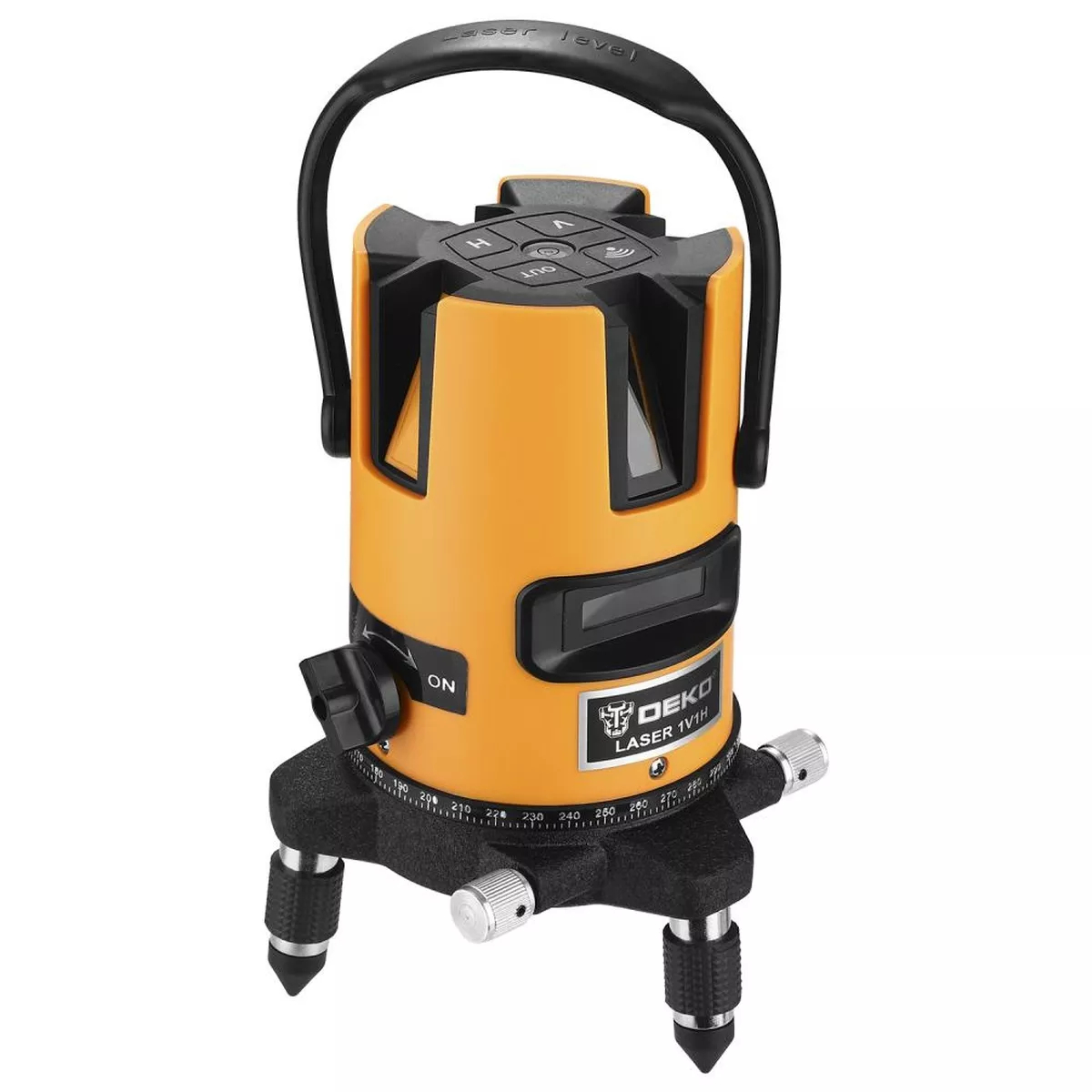 Лазерный уровень DEKO DKLL02RB SET 1 2 линии красный луч 065-0200