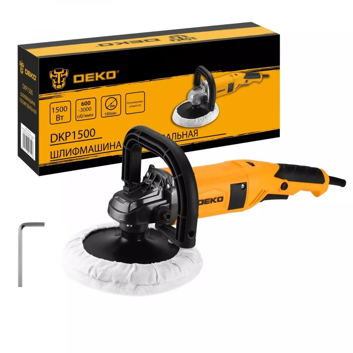 Машина полировальная DEKO DKP1500