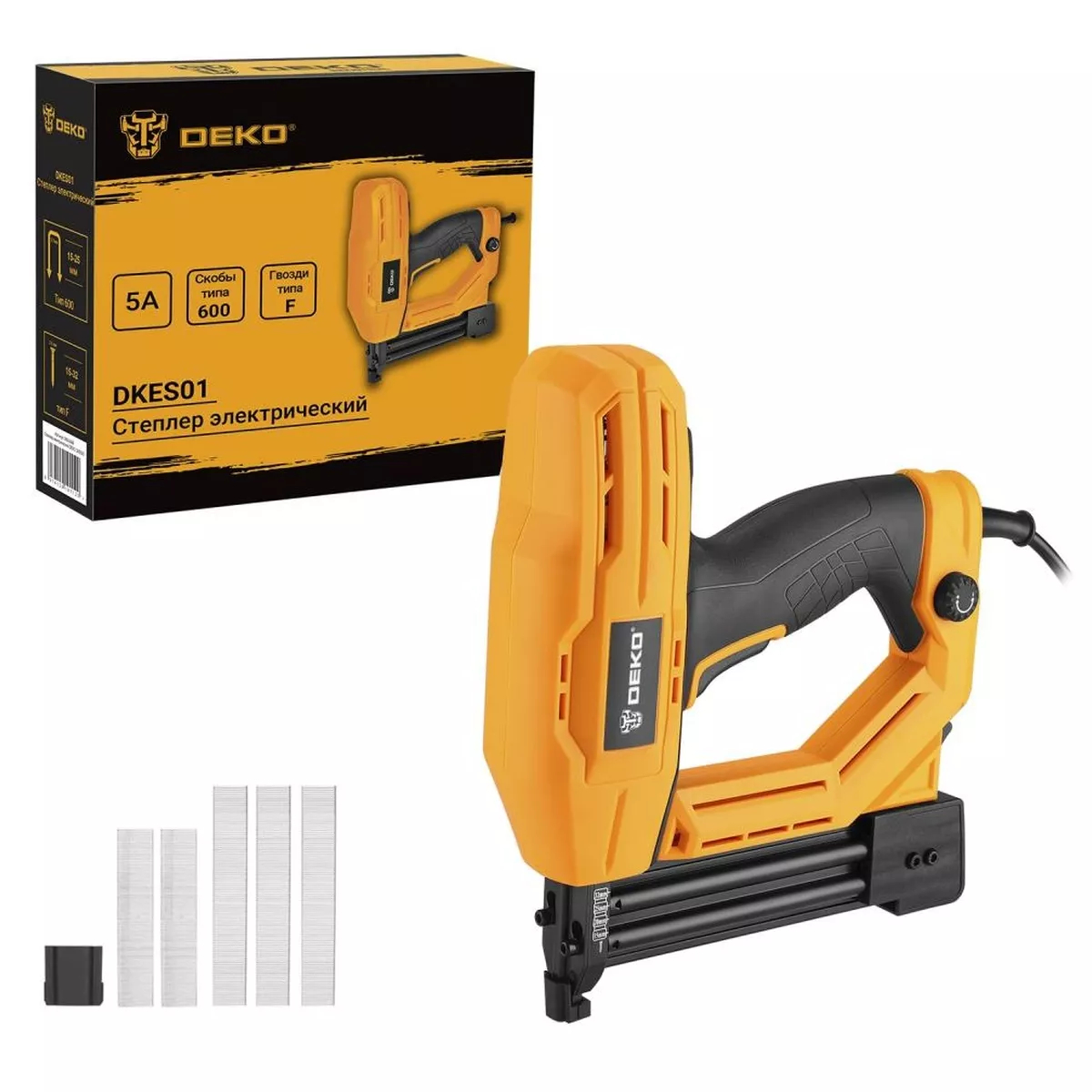 Степлер электрический DEKO DKES01 065-0500