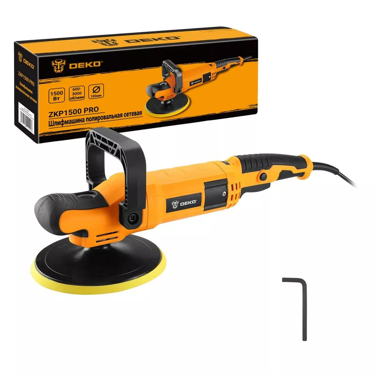 Машина полировальная DEKO ZKP1500 PRO