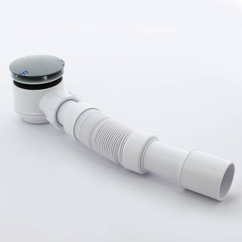 Сифон для поддона McAlpine бутылочный 50-75 мм высота 65 мм выход 40/50 мм MRS6C-SLF-65