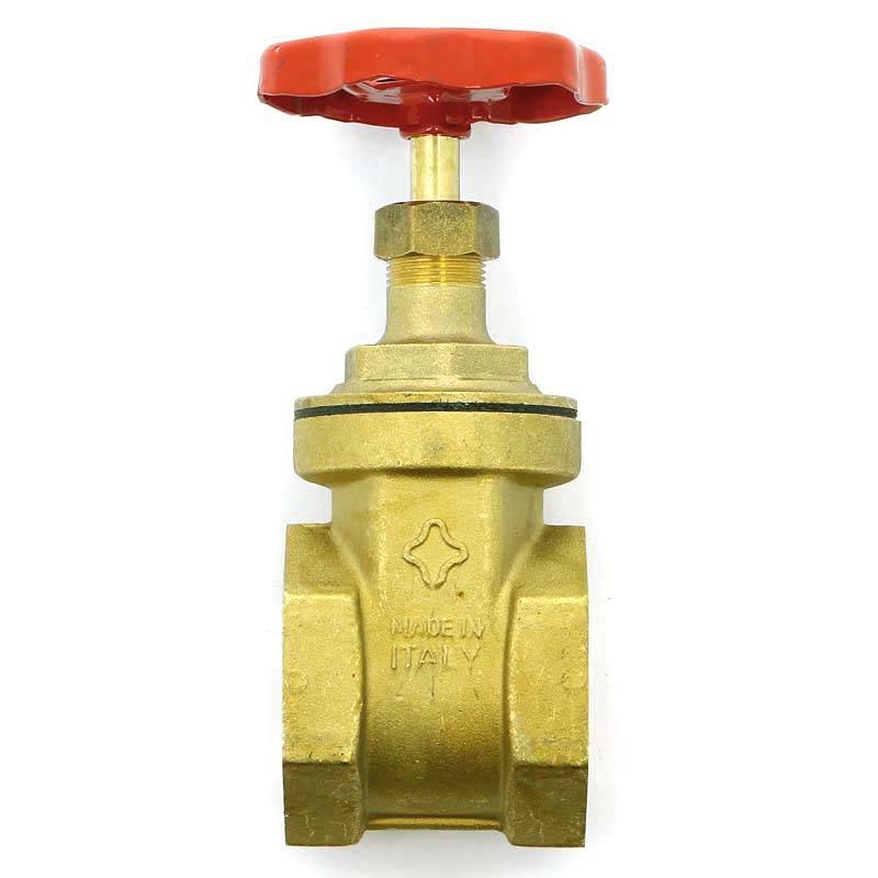 Задвижка клиновидная латунная Uni-Fitt 1 1/2 ВВ PN20 142G6000