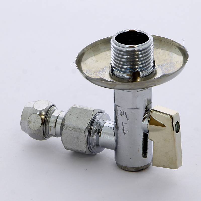 Кран шаровой угловой с фильтром Itap 386 1/2x10 мм хромированный 386 1/2