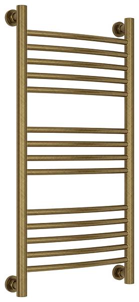 Полотенцесушитель водяной Сунержа Богема+ с полкой 400x800 мм состаренная бронза 05-0221-8040