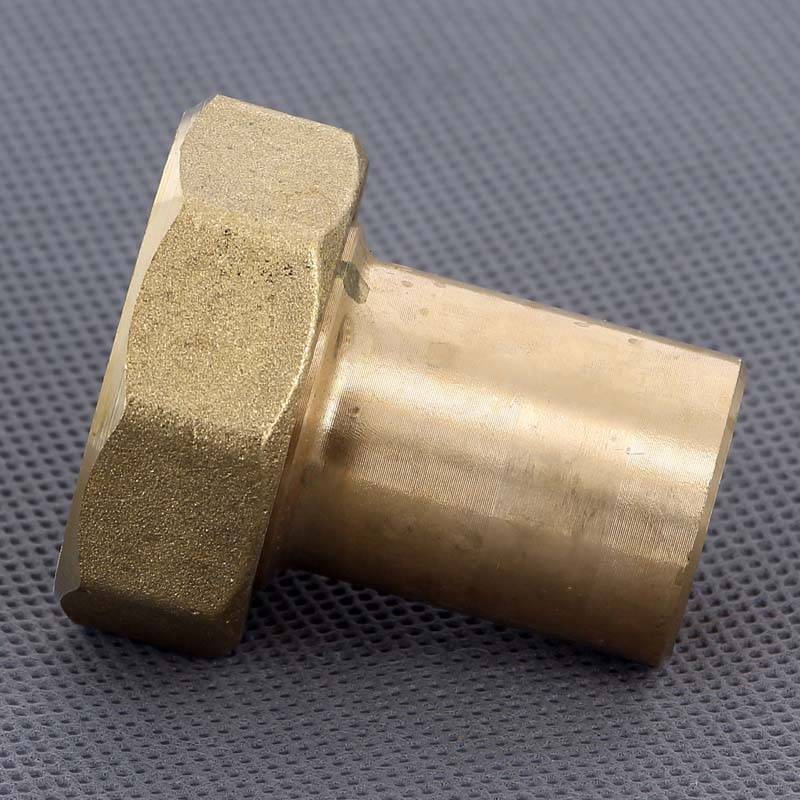 Вставка с накидной гайкой бронза Viega Sanpress 28х1 1/4 338534