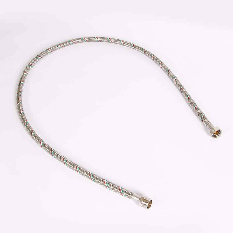 Гибкая подводка для воды Uni-Fitt 1/2 НВ 120 см нержавеющая сталь 501S2012