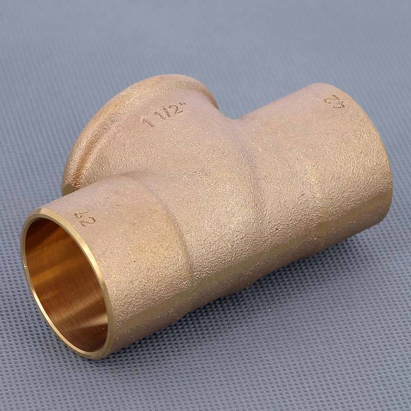 Тройник медный Viega 94130G пайка-ВР 42х1 1/2 157678