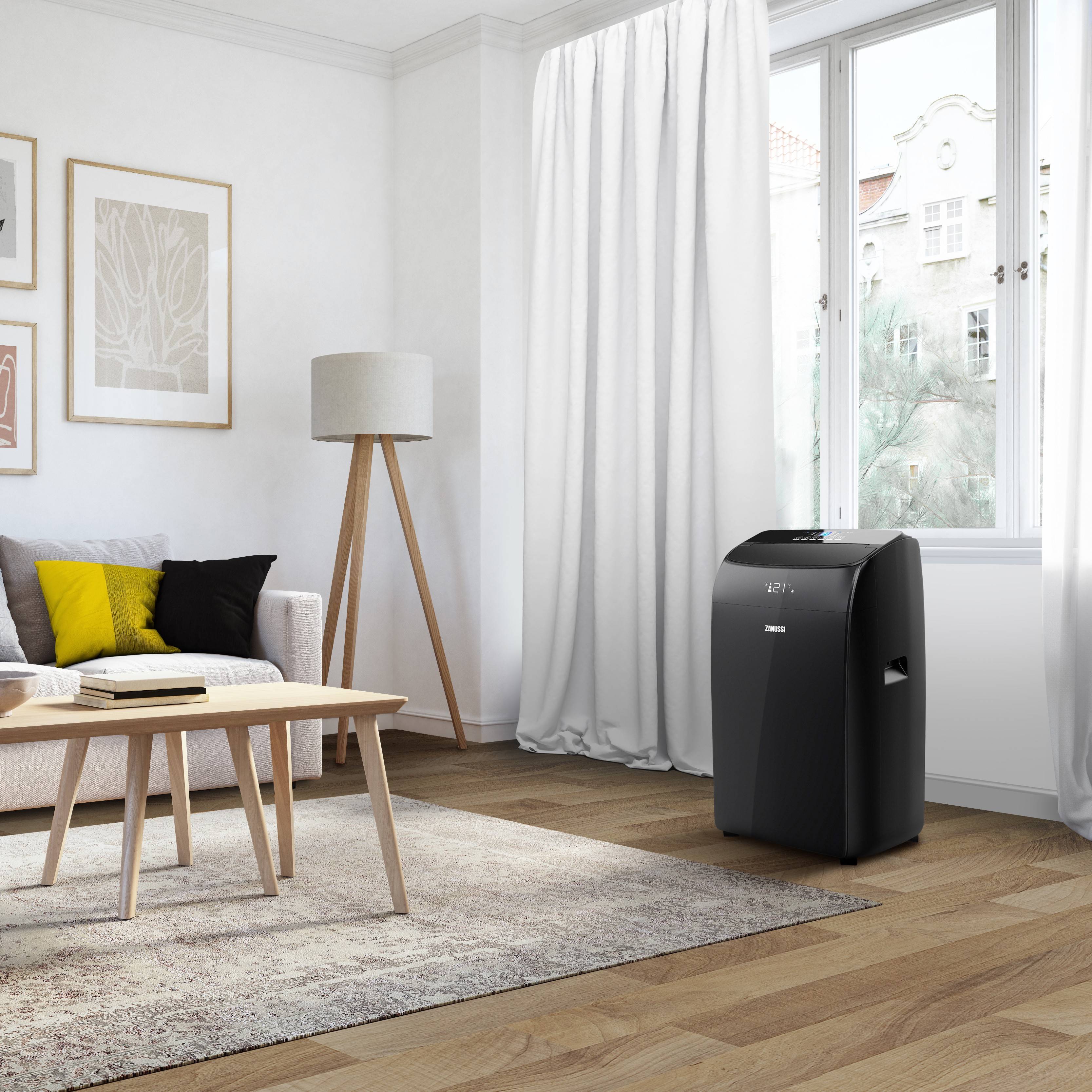 Мобильный кондиционер Zanussi Massimo Solar ZACM-09 NYK/N1 Black