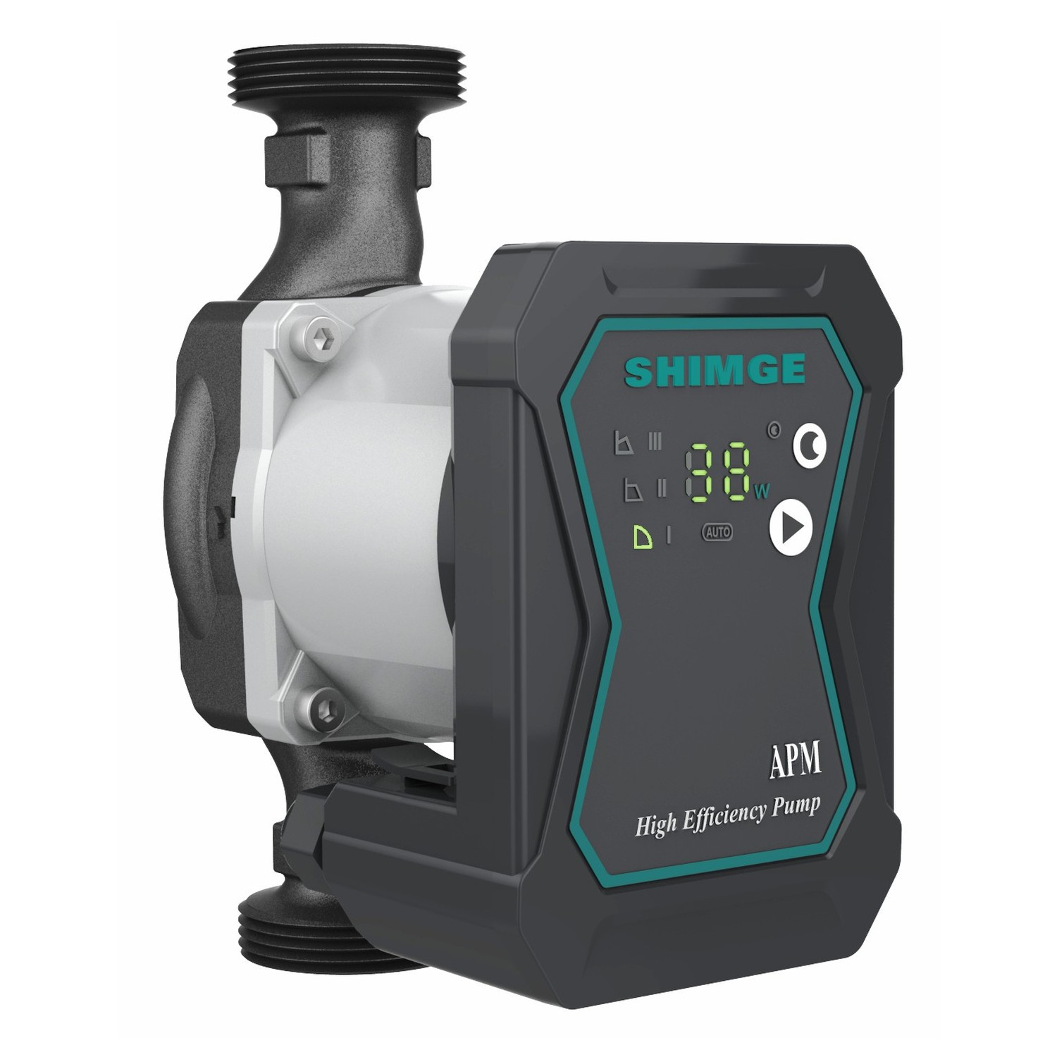 Насос циркуляционный SHIMGE APM 32-12-180 0.18 кВт с гайками 180 мм APM 32-12-180