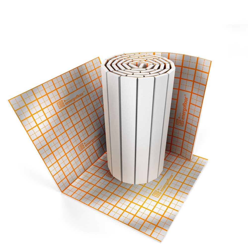 Плита теплоизоляционная Energofloor Tacker AL 20/1-1,6 м толщина 20 мм EFRP2011/6TKRAL