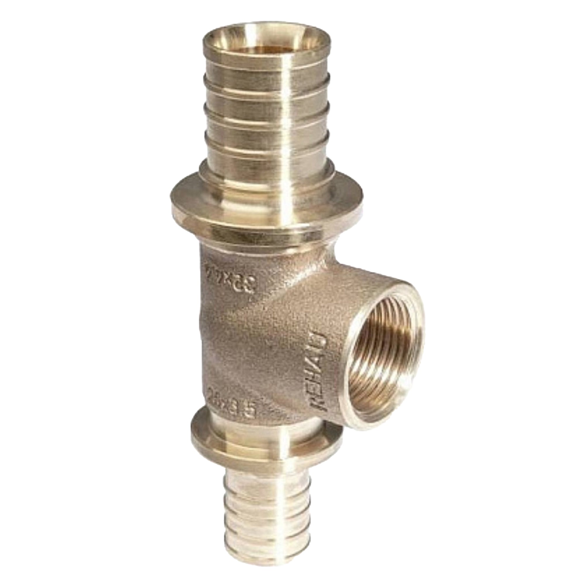 Тройник REHAU RAUTITAN RX 32-3/4-32 с внутренней резьбой бронза 1295269